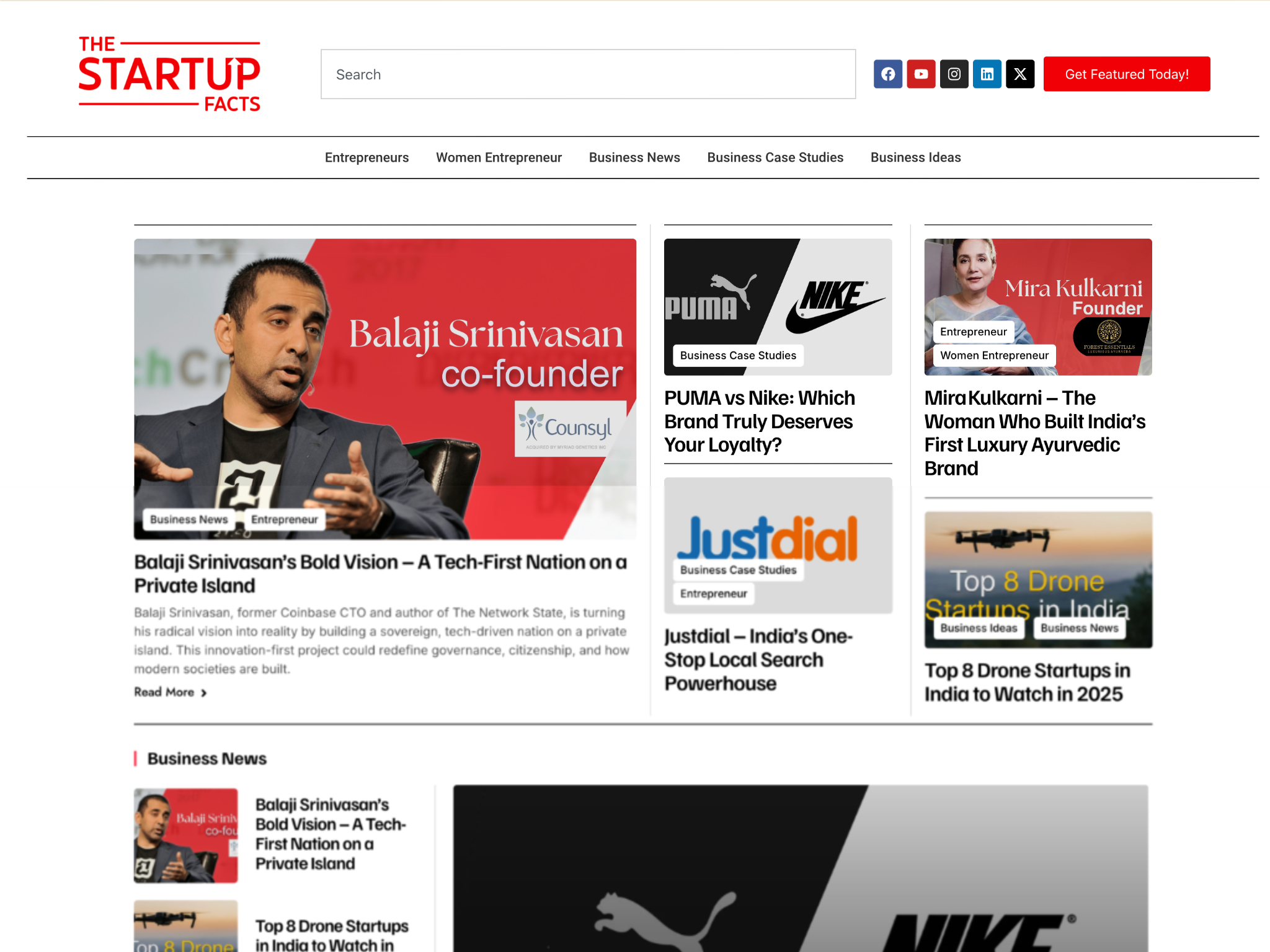 website Designing Service for Blog website